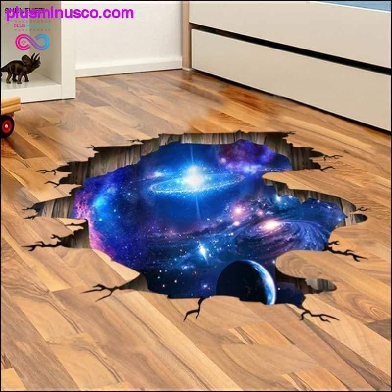 Plus Minus Co Outer Space Planets 3D Wall Stickers for Living Room