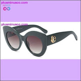 Plus Minus Co Oversize Women Cat Eye Sunglasses Fashion Ladies Pink Sun, view 2