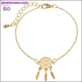 Plus Minus Co Pameng Silver/Gold Color Dreamcatcher Charm Bracelets For, view 3