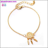 Plus Minus Co Pameng Silver/Gold Color Dreamcatcher Charm Bracelets For, view 4
