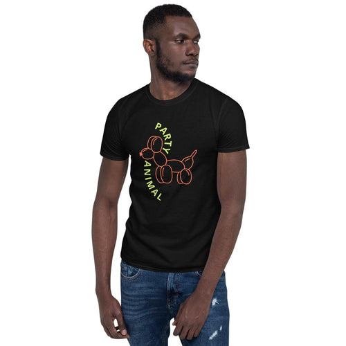 Plus Minus Co Party animal Short-Sleeve, Graduation party, School Pride Unisex T-Shirt