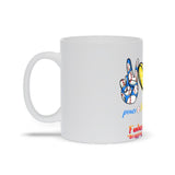 Plus Minus Co Peace Love Baseball ,Baseball Mug , Baseball Mom,Baseball Birthday Party,  Baseball Gifts for Boys, view 3