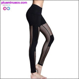 Plus Minus Co Peacock Feathers 3D Print Women Leggings High Waist Yoga, view 5