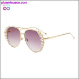 Plus Minus Co Personality Pearl Sunglasses Women Fashion Sunglasses, view 5