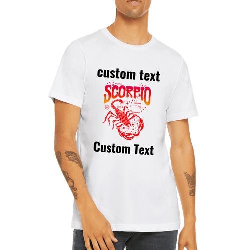 Plus Minus Co Personalized Tee for Your Scorpio Friends