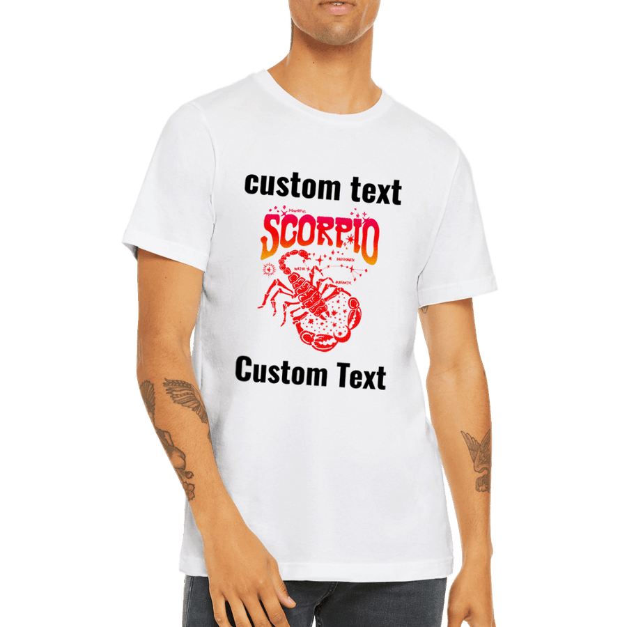 Plus Minus Co Personalized Tee for Your Scorpio Friends