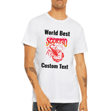Plus Minus Co Personalized Tee for Your Scorpio Friends, view 2