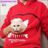 Plus Minus Co Pet Carrier Thicken Hoodies Kitten Puppy Holder Animal Pouch, view 2