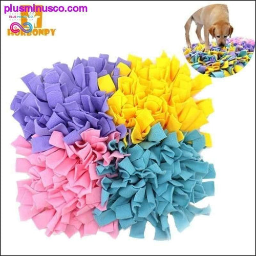 Plus Minus Co Pet Sniffing Pad Bed Dog Smell Training Pad Consume Energy