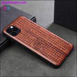 Plus Minus Co Phone Case For iPhone 11 iPhone11 Pro Original Boogic Wood, view 4