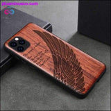 Plus Minus Co Phone Case For iPhone 11 iPhone11 Pro Original Boogic Wood, view 6