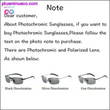Plus Minus Co Photochromic Sunglasses Men Polarized Chameleon, view 3