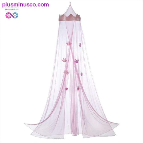 Plus Minus Co Pink Princess Bed Canopy ll Plusminusco.com