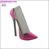 Plus Minus Co Pink Shoe Phone Holder, view 2