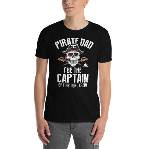Plus Minus Co pirate dad i the captain of this crew t-shirt