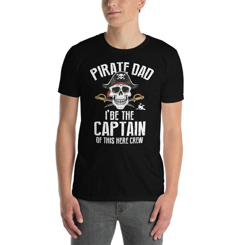 Plus Minus Co pirate dad i the captain of this crew t-shirt