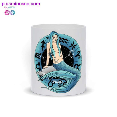 Plus Minus Co Pisces Woman Mugs