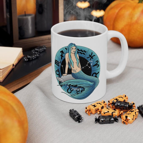 Plus Minus Co Pisces Zodiac Mug, Pisces Mug, February 19 to March 20 born Zodiac Gift, Zodiac Sign, Horoscope Gift, Astrology Gift, Mug || Pisces birth