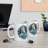 Plus Minus Co Pisces Zodiac Mug, Pisces Mug, February 19 to March 20 born Zodiac Gift, Zodiac Sign, Horoscope Gift, Astrology Gift, Mug || Pisces birth, view 2
