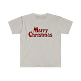 Plus Minus Co Plaid Merry Christmas T-Shirt and Fashion Graphic Cute Tee, view 2