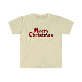 Plus Minus Co Plaid Merry Christmas T-Shirt and Fashion Graphic Cute Tee, view 4