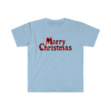 Plus Minus Co Plaid Merry Christmas T-Shirt and Fashion Graphic Cute Tee, view 5