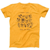 Plus Minus Co Plant These Harajuku Tshirt Women Causal Save The Bees T-shirt Cotton Wildflower Graphic Tees Woman Unisex Clothes, view 2