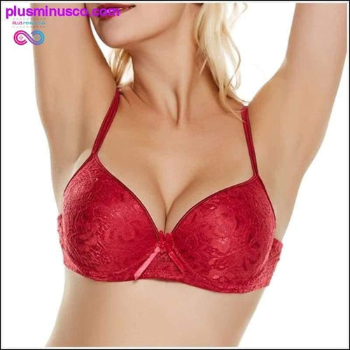 Plus Minus Co Plus Size Bra Women Ultrathin Lace Bralette Fashion Lingerie