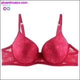 Plus Minus Co Plus Size Bra Women Ultrathin Lace Bralette Fashion Lingerie, view 2