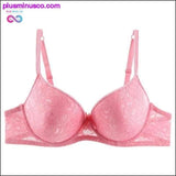 Plus Minus Co Plus Size Bra Women Ultrathin Lace Bralette Fashion Lingerie, view 3