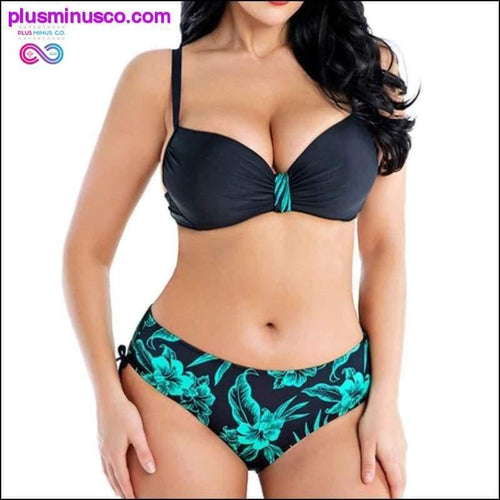 Plus Minus Co Plus Size Push Up Women Beach Wear Swimsuit