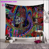 Plus Minus Co Polyster Hippie Mandala Pattern Tapestry Abstract Painting, view 2