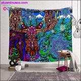 Plus Minus Co Polyster Hippie Mandala Pattern Tapestry Abstract Painting, view 5