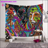 Plus Minus Co Polyster Hippie Mandala Pattern Tapestry Abstract Painting, view 6