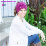 Plus Minus Co Ponytail Hat For Women - Knitted Stylish Hat Ladies Fashion, view 5