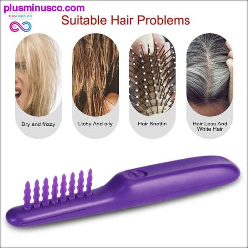 Plus Minus Co Portable Electric Detangling Wet or Dry Tame The Mane