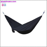 Plus Minus Co Portable Hammock Double Person Camping Survival Garden Swing, view 3