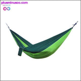 Plus Minus Co Portable Hammock Double Person Camping Survival Garden Swing, view 4