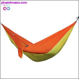 Plus Minus Co Portable Hammock Double Person Camping Survival Garden Swing, view 6