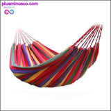 Plus Minus Co Portable Hammock Outdoor Garden Hammock Hanging Bed for Home, view 2