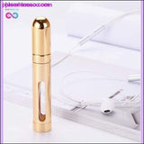 Plus Minus Co Portable Travel Atomizer Aluminum Perfume Bottles, view 3