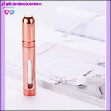 Plus Minus Co Portable Travel Atomizer Aluminum Perfume Bottles, view 6