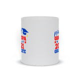 Plus Minus Co Proud Grandpa Of A 2021 Graduate Mugs,, Dad of the Grad Graduation Shirt For Dad, Dad Graduation, Proud Dad Of The Graduate, view 2