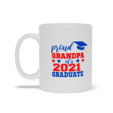 Plus Minus Co Proud Grandpa Of A 2021 Graduate Mugs,, Dad of the Grad Graduation Shirt For Dad, Dad Graduation, Proud Dad Of The Graduate, view 4