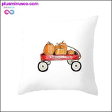 Plus Minus Co Pumpkin Cushion Cover throw Pillows Case Home Decor Fall, view 2