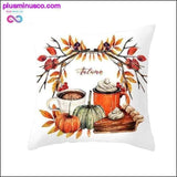 Plus Minus Co Pumpkin Cushion Cover throw Pillows Case Home Decor Fall, view 6