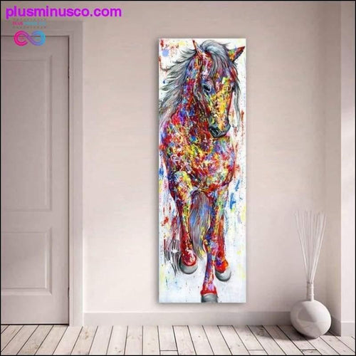 Plus Minus Co QKART Wall Art Painting Canvas Print Animal Picture Animal