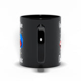 Plus Minus Co Quarantine Christmas Black Mugs, view 4
