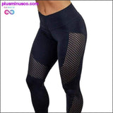 Plus Minus Co Quick-drying Yarn Ankle - Length Yoga Leggings ||, view 2