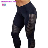 Plus Minus Co Quick-drying Yarn Ankle - Length Yoga Leggings ||, view 3